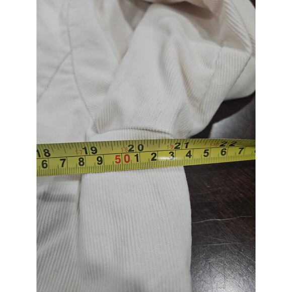 LL Bean Utility Jacket Women 18 Corduroy Trim Lined Casual Workwear OGBJ7 Chore - Picture 11 of 12